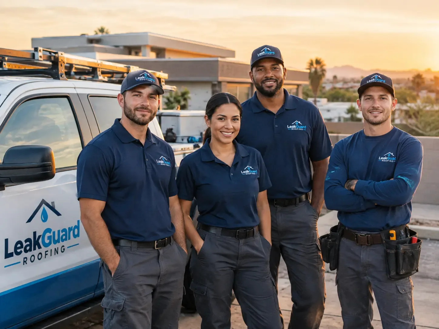Flat Roof Leak Repair company in George, IA